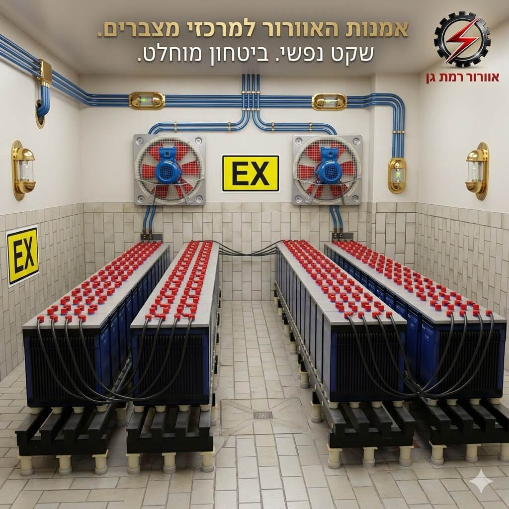 אוורור חדרי מצברים