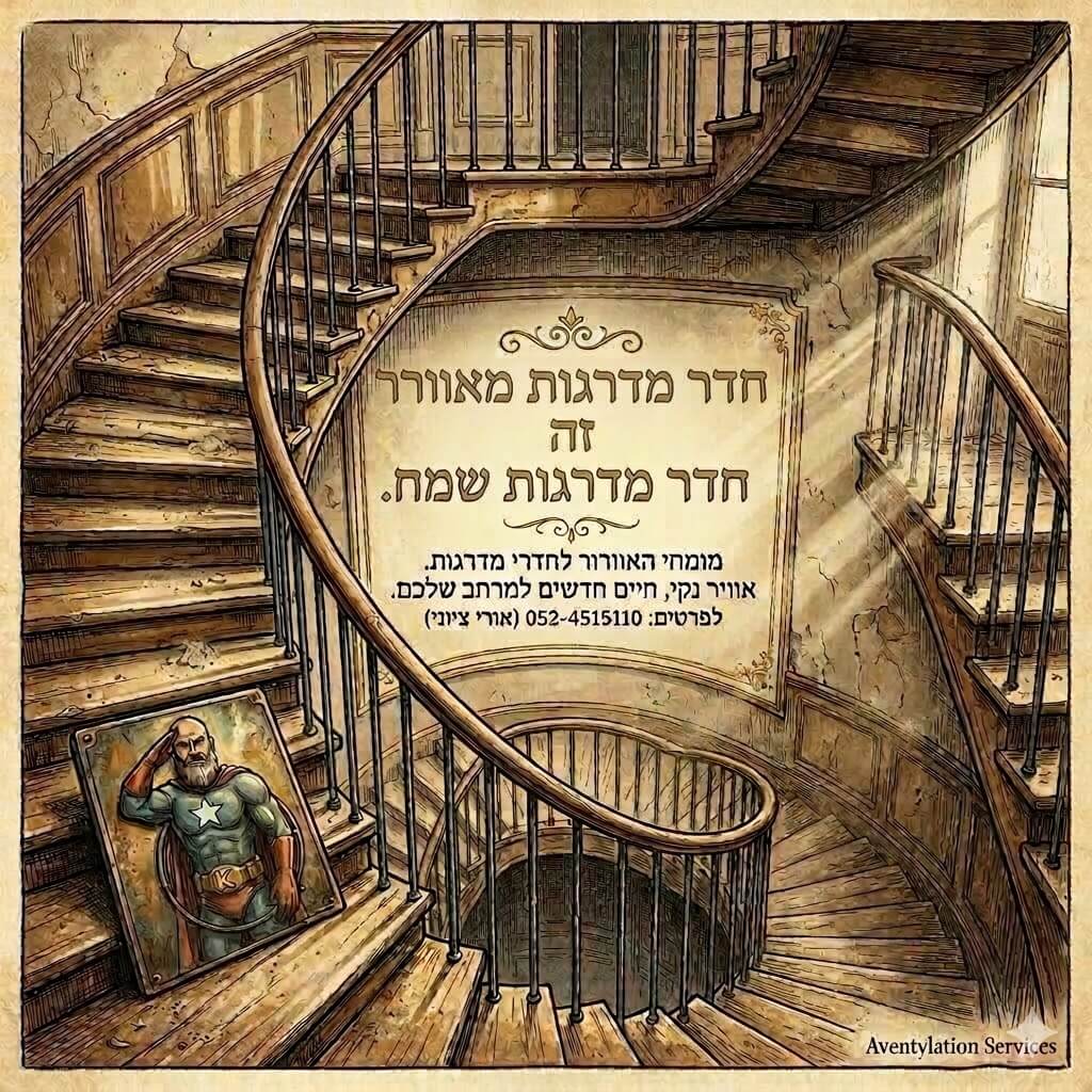 אוורור חדרי מדרגות