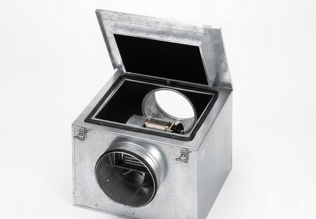 מפוח בתא אקוסטי כפות קדימה