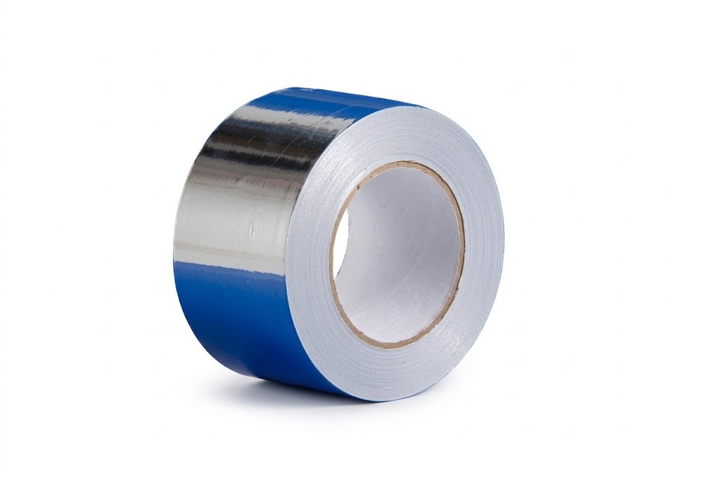 גליל דבק כסף אלומיניום מחוזק